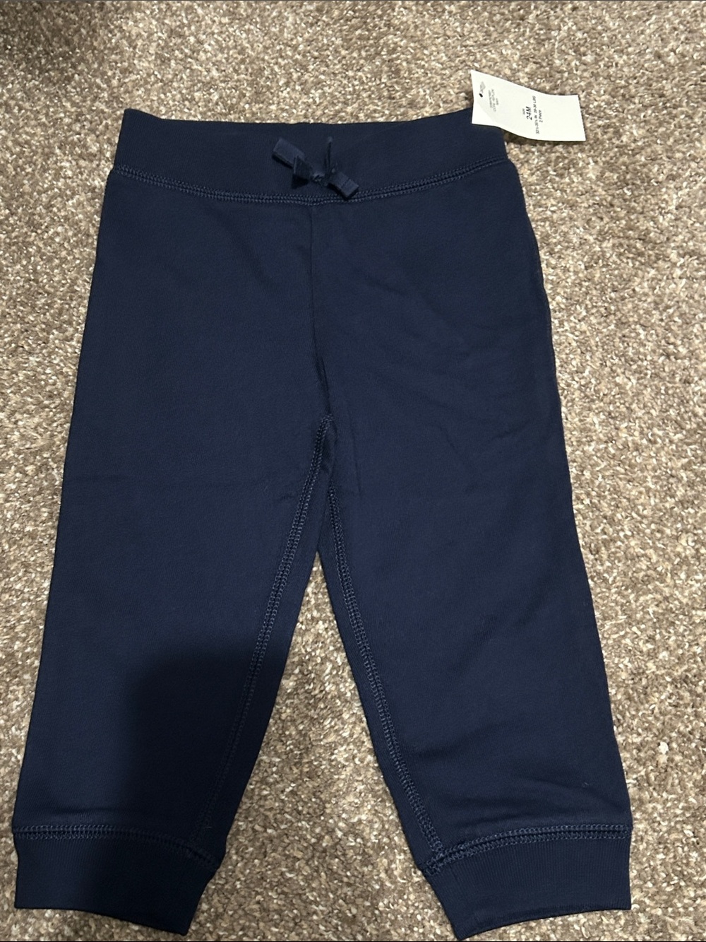 Ralph Lauren Kids Navy Leggings with Waist Bow